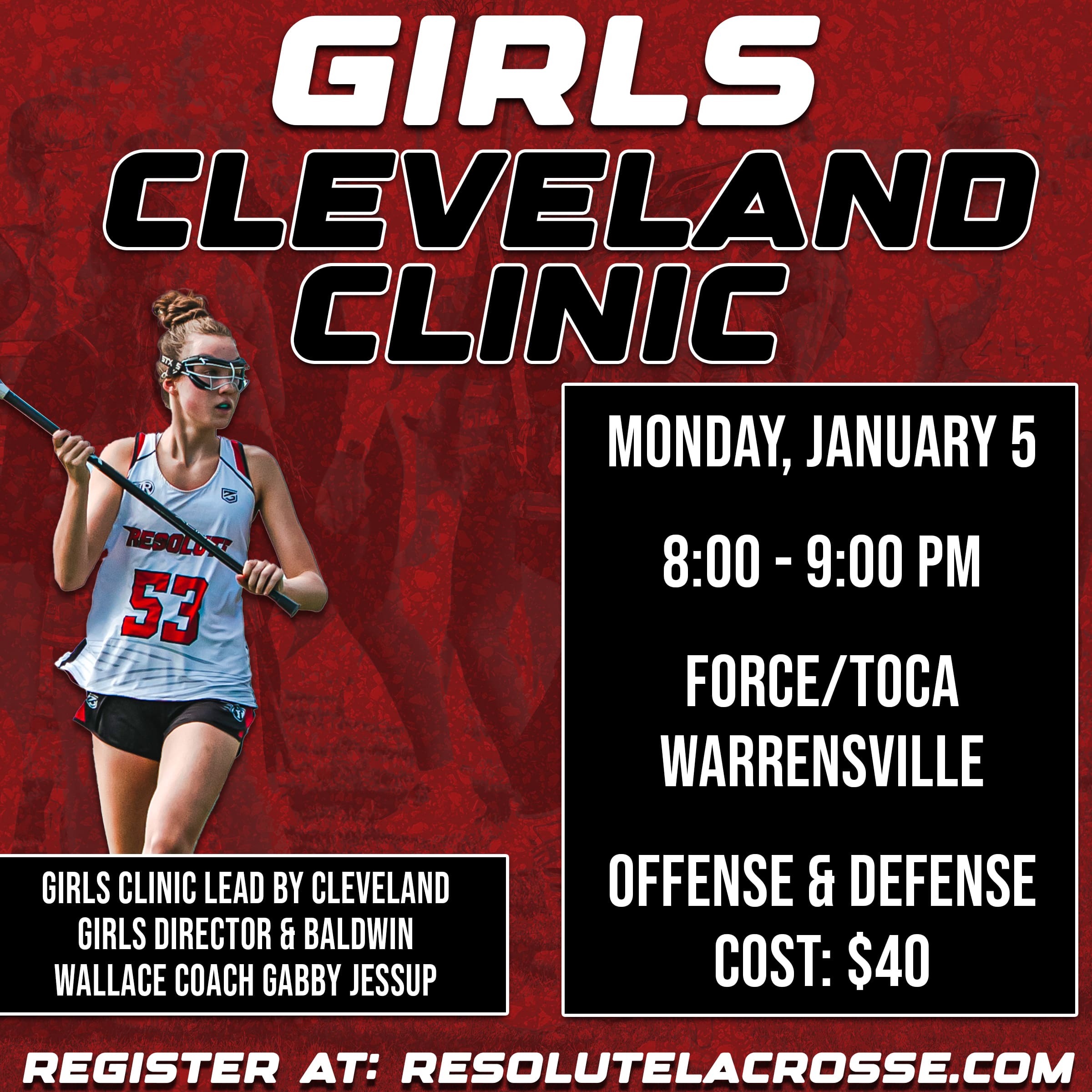 Girls Cleveland January Clinic